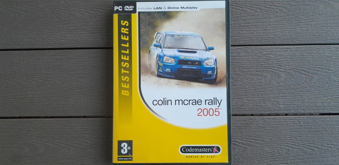 PC DVD: Colin McRae Rally 2005 peli (2004)