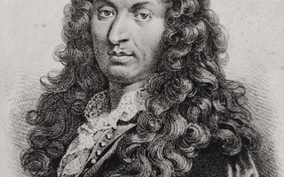 Vanha litografia Lully