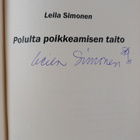 Leila Simonen : Polulta poikkeamisen taito (signeerattu) - pikkukuva 3