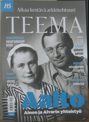 HS Teema 1/2014. Aikaa kestävä arkkitehtuuri. 98 s.