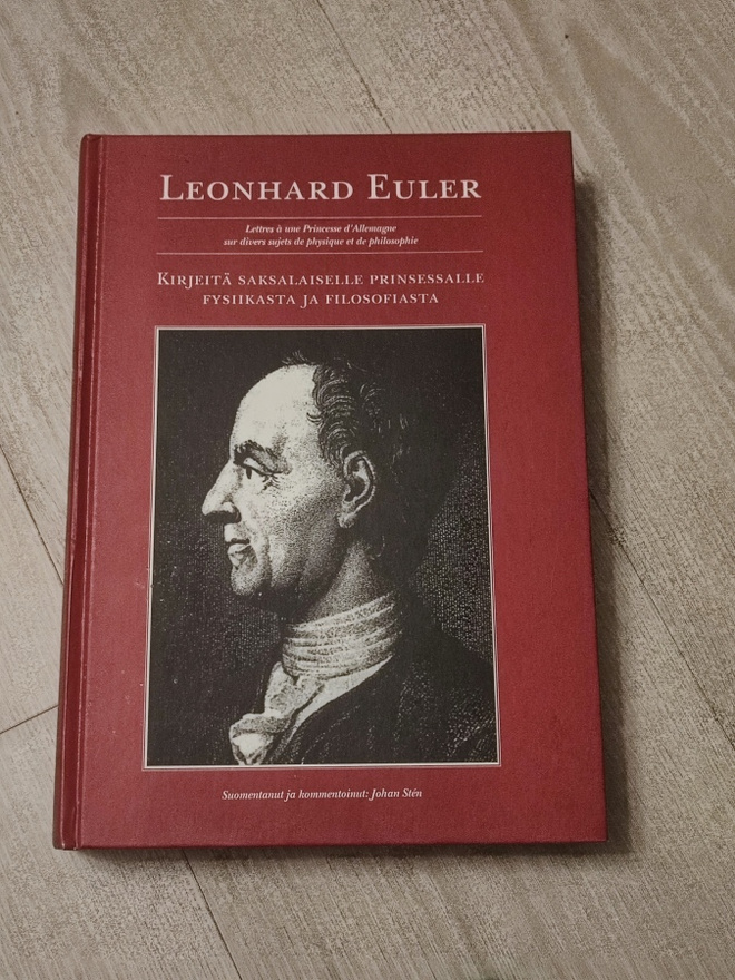 Leonhard Euler Kirjeitä saksalaiselle prinsessalle