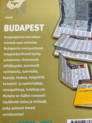 BUDAPEST KARTTA/OPAS