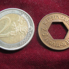 Kjöpenhavs Sommertivoli-poeltti token 25 öre Tanska-Denmark - pikkukuva 3
