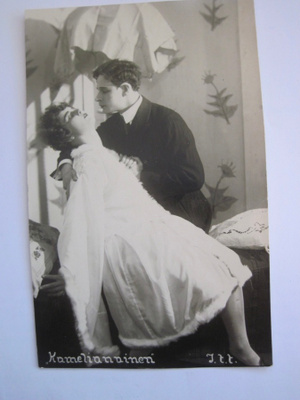 VANHA Postikortti Iisalmi Teatteri 1920-l