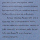 Tommi Aitio (toim.): Kaj Stenvall - pikkukuva 3