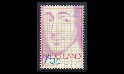 Alankomaat 1094 ** Filosofi Baruch de Spinoza (1977)