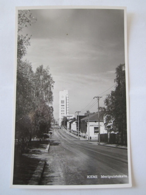VANHA Postikortti Kemi Lappi 1950-l Alkup.Mallikappale