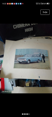 Esite kuvista 1970/1980 leikelty