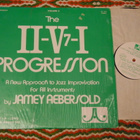 JAMEY AEBERSOLD - The II-V7-I Progress - LP 1974 bop jazz EX - pikkukuva 1