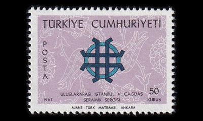 Turkki 2065 ** Keramiikkanäyttely (1967)