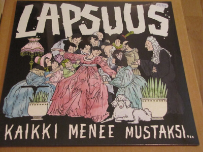Lapsuus kaikki menee mustaksi… lp muoveissa punk