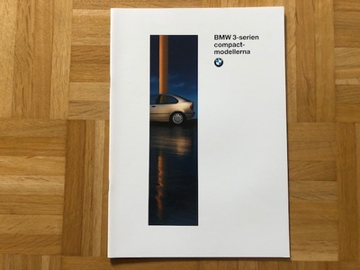Esite BMW E36, 300-sarja Compact, 316i & 318ti,1994. 3-sarja