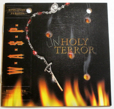 WASP Unholy Terror CD LUE TUOTESELOSTE