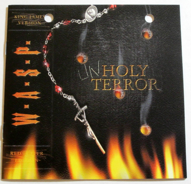 WASP Unholy Terror CD LUE TUOTESELOSTE