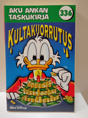 Aku Ankka taskukirja 336 Kultakuorrutus