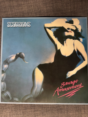 Scorpions Savage Amusement lp
