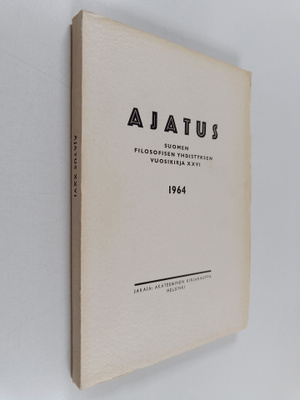 Ajatus 26 : Suomen filosofisen yhdistyksen vuosikirja 196...