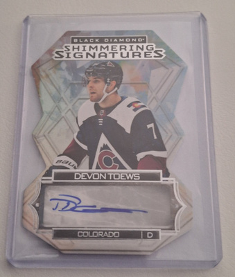 2022-23 Upper Deck Black Diamond - Shimmering Signatures SS-