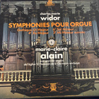 Widor: Symphonies pour orgue 2LP Marie-Claire Alain - pikkukuva 1