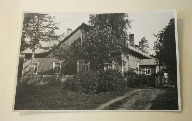 Sippola, vanha mv valokuvakortti, k. k-k