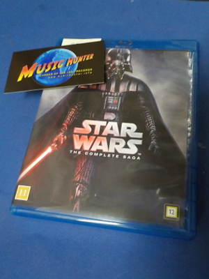STAR WARS - THE COMPLETE SAGA 9x BLU-RAY BOKSI (W)