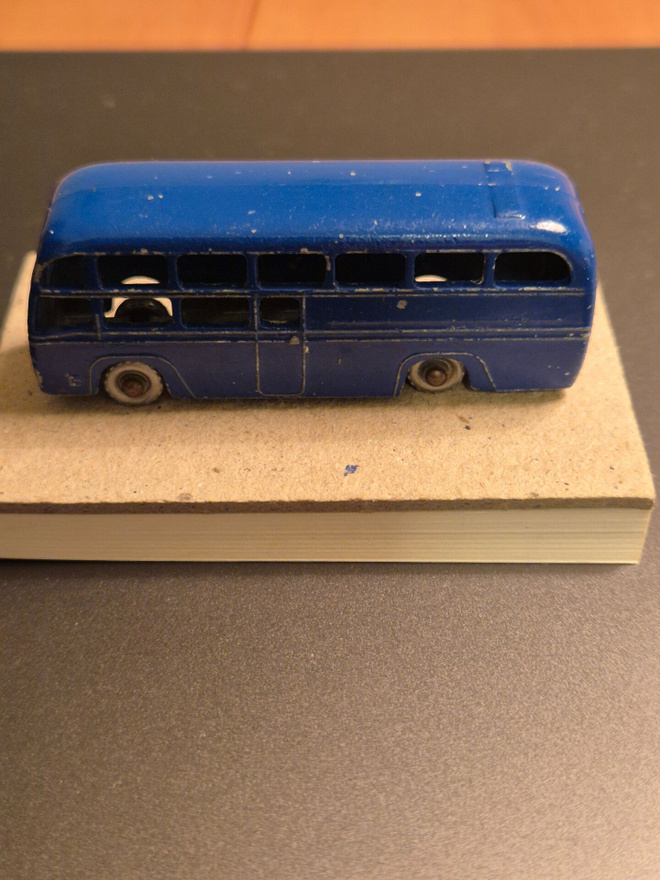 Vintage Lesney linja auto No. 58 Bea Coach
