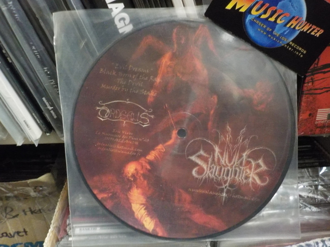 DERKETA / NUNSLAUGHTER - BEGOTTEN SON / EVIL DREAMS UUSI 7"