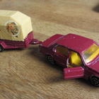 Majorette 21750 Hevosperäkärry poni puuttuu France 1984 - pikkukuva 1