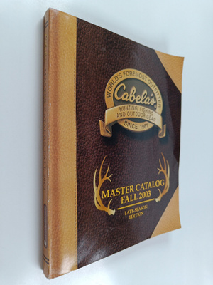 World's foremost outfitter Cabela's - Master catalog fall...