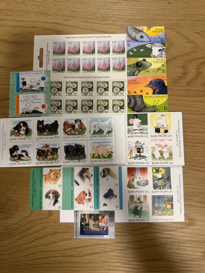 Käyttämättömiä ikimerkkejä 50 kpl