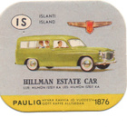 Kahvilappu Paulig HILLMAN ESTATE CAR - pikkukuva 1