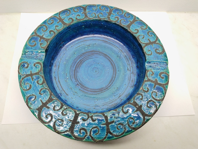 Aldo Londi Rimini Blue tuhka-astia/kulho,Bitossi