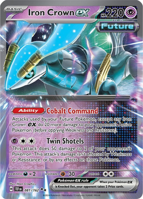 Iron Crown ex 081/162 - Temporal Forces - NM/M