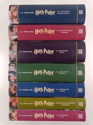 J. K. Rowling : Harry Potter 1-7 (koko sarja) : Viisasten...