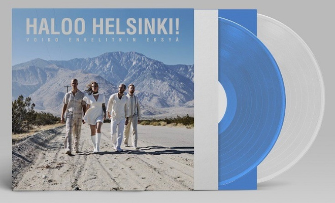 HALOO HELSINKI: Voiko enkelitkin eksyä - LP, väri, uusi