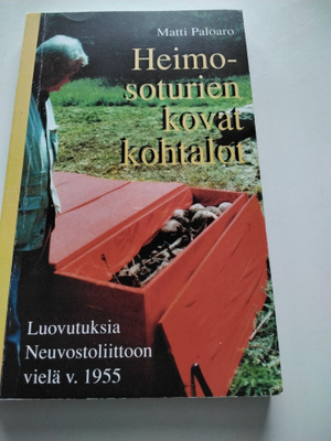 Heimosotureiden kovat kohtalot kirja.