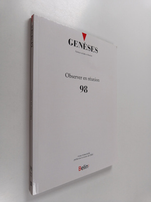 Geneses no98 : Observer en reunion