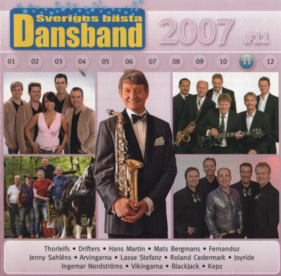 Sveriges Bästa Dansband - 2007 - Vol.11 CD