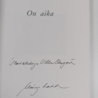 Maija Lahtinen ym. : On aika (signeerattu, tekijän omiste) - pikkukuva 2