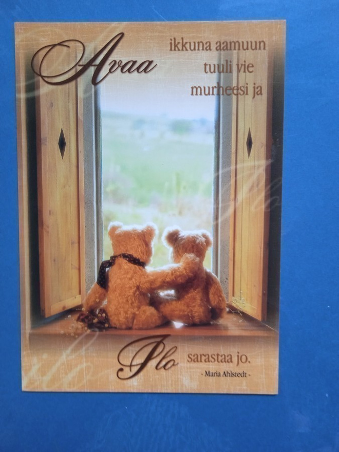 NO  12  - AVAA IKKUNA AAMUUN TUULI VIE MURHEESI