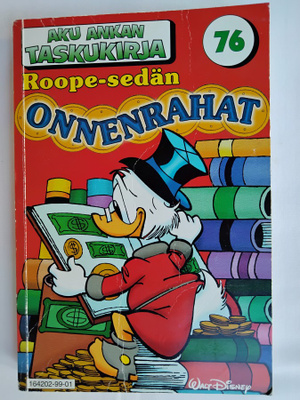Roope-sedän onnenrahat - Aku Ankka taskukirja 76