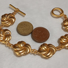 21k kullattu Kanadalainen Chunky Swirl Knots rannekoru - pikkukuva 4