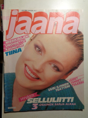 Jaana lehti Nro 16/1984 (28.12)