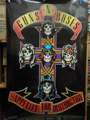 GUNS N ROSES APPETITE FOR ....UUSI MUTTA VANHA 2004  JULISTE