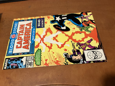 MARVEL CAPTAIN AMERICA 362/1989 HYVÄ