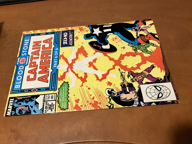 MARVEL CAPTAIN AMERICA 362/1989 HYVÄ