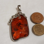 ISO Meripihka riipus Baltic Amber itämeren Meripihka - pikkukuva 1