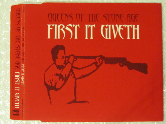 Queens Of The Stone Age • First It Giveth PROMO CD-Single