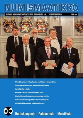 NUMISMAATIKKO 2025 vuosikerta