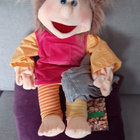 Opetuskäyttöön sovelias käsinukke (Living Puppet) 65 cm - pikkukuva 4